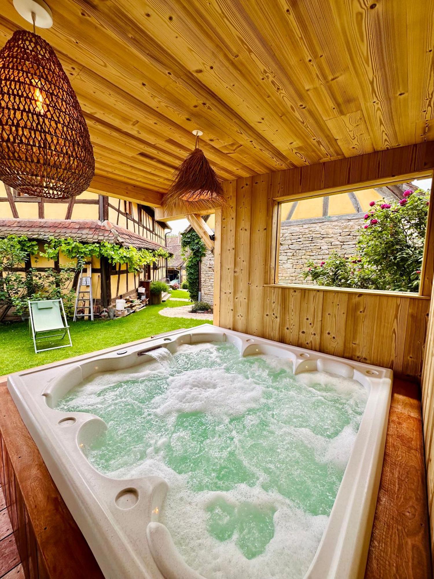 Gite Le Chut - Piscine & Jacuzzi - 11 A 14 Personnes Rangen Exterior foto